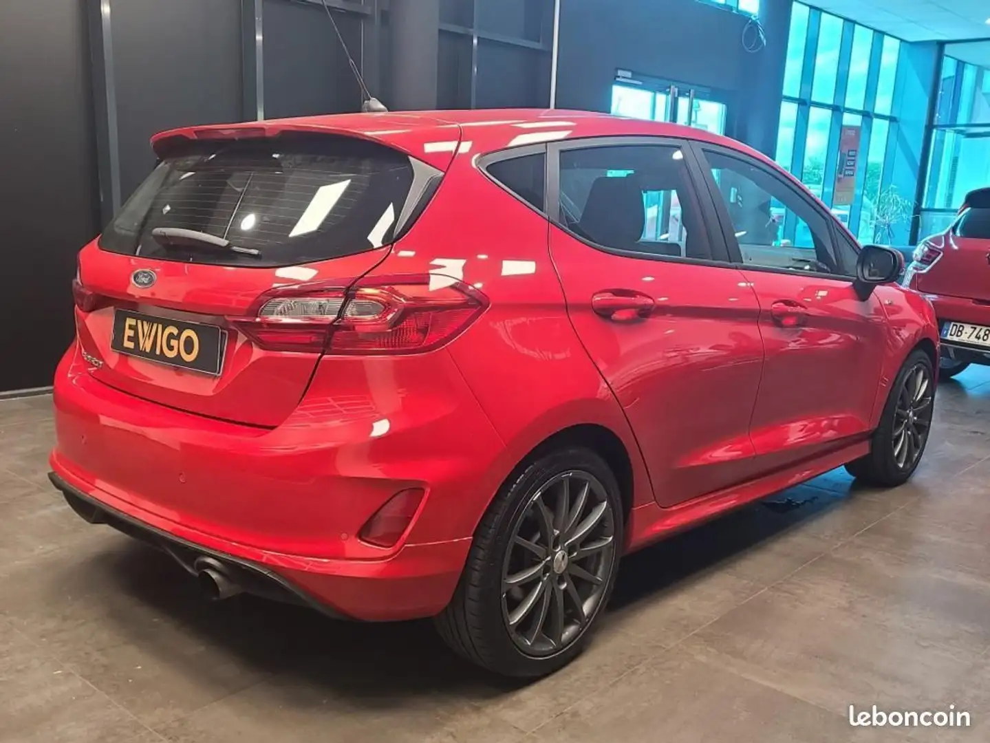 Ford Fiesta 1.0 EcoBoost 140ch ST LINE Rouge - 2