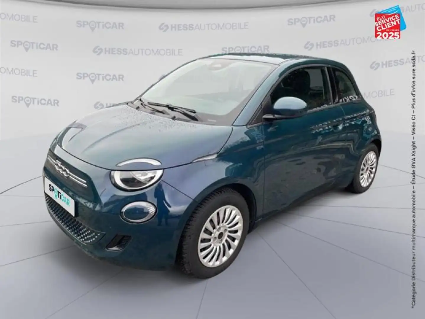 Fiat 500e e 95ch Action Bleu - 1