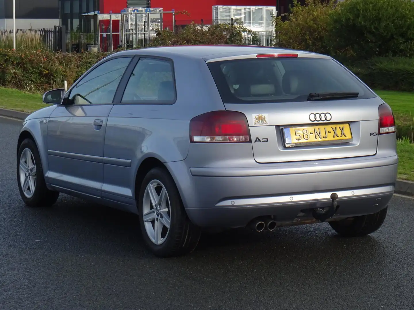 Audi A3 2.0 FSI Attraction AUTOMAAT NAP/LEER/AIRCO/APK Gris - 2