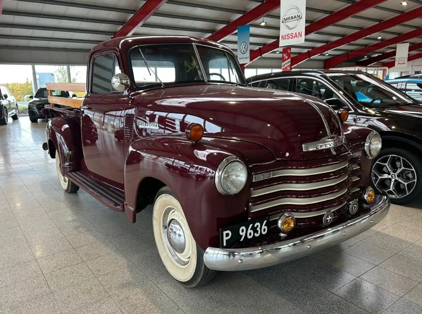 Chevrolet 3100 Pickup Stepside Rouge - 2