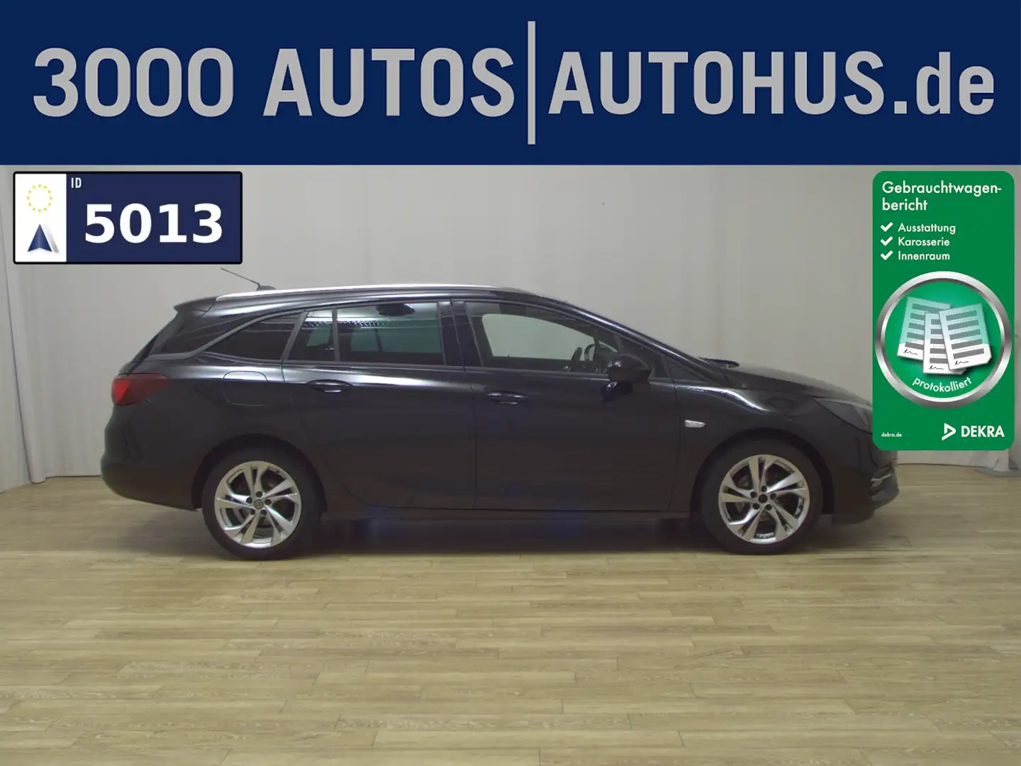 Opel Astra ST 1.5 D GS Line Navi LED RFK DAB Shz Noir - 1