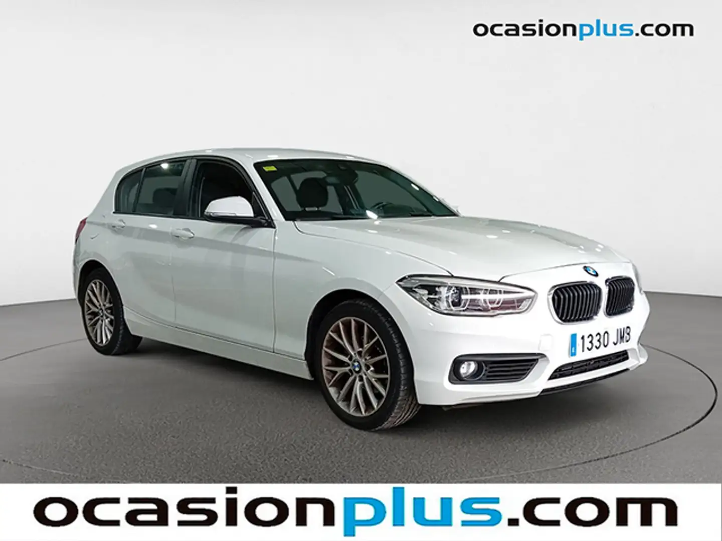 BMW 118 118d Blanc - 2