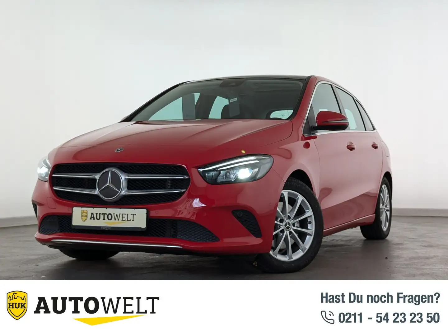 Mercedes-Benz B 220 B 220 Progressive 4Matic LED+NAVI+LEDER+STDHZG+ BC Rouge - 1