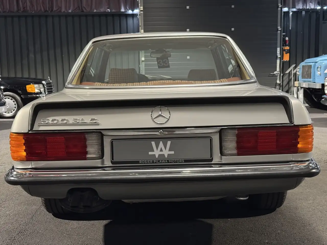 Mercedes-Benz 500 SLC, Topzustand, Gesuchte Farbkombination, foto 7