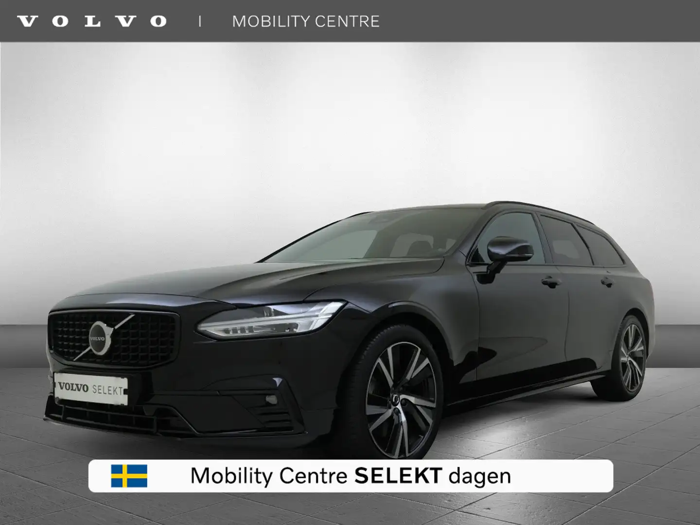 Volvo V90 B5 Plus Dark | Dodehoekdetectie | Nappa Leer | Noir - 1