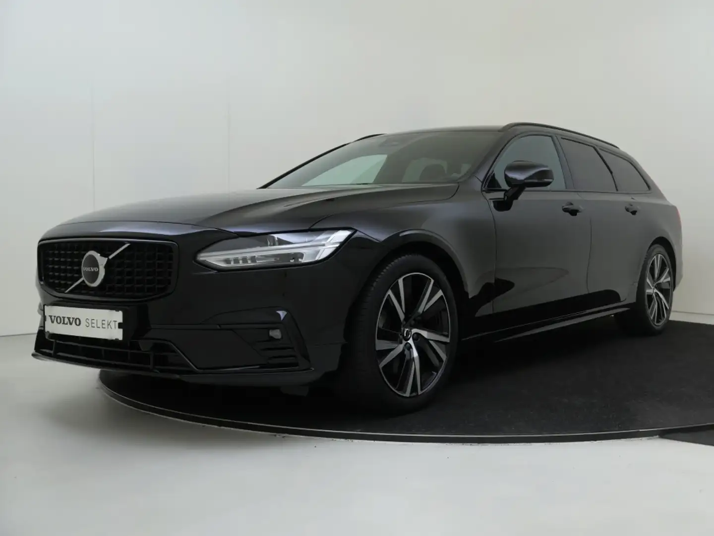 Volvo V90 B5 Plus Dark | Dodehoekdetectie | Nappa Leer | Noir - 1