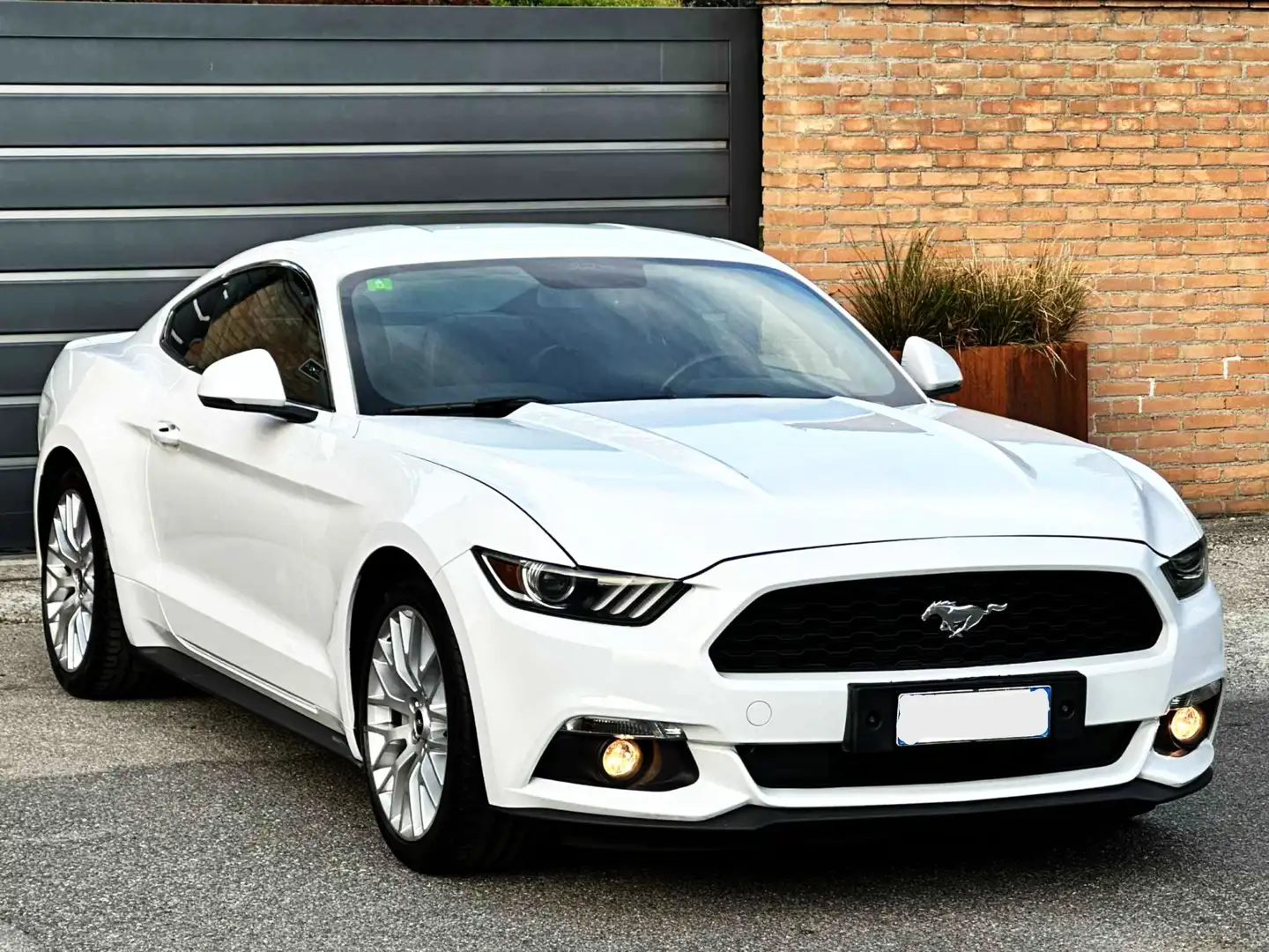 Ford Mustang 2.3i-317cv-145.000km-SOLO PER EXPORT-2017 Bianco - 1