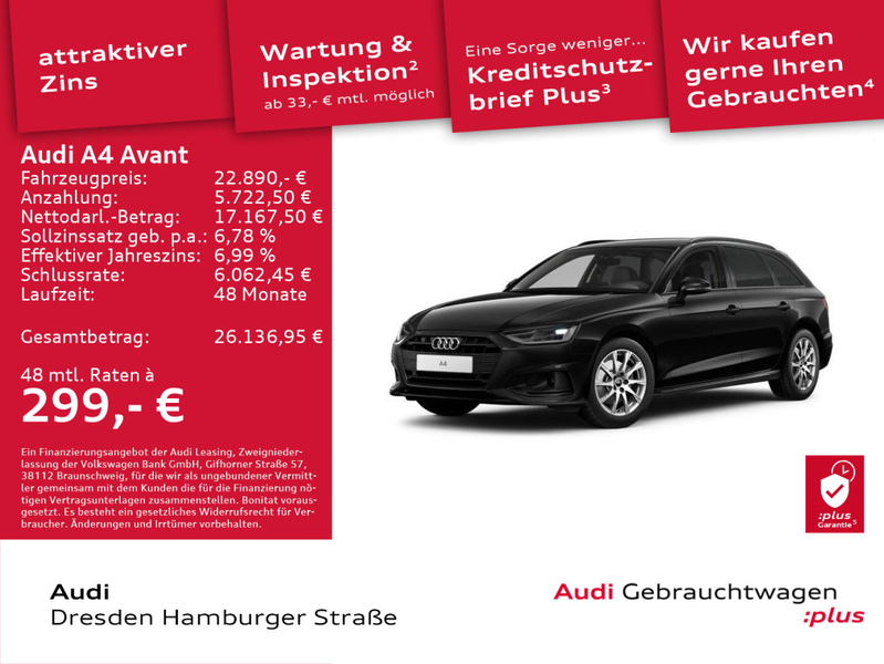 Audi A4 Advanced 35TFSI S tronic Sonnenschutzr. — photo 2