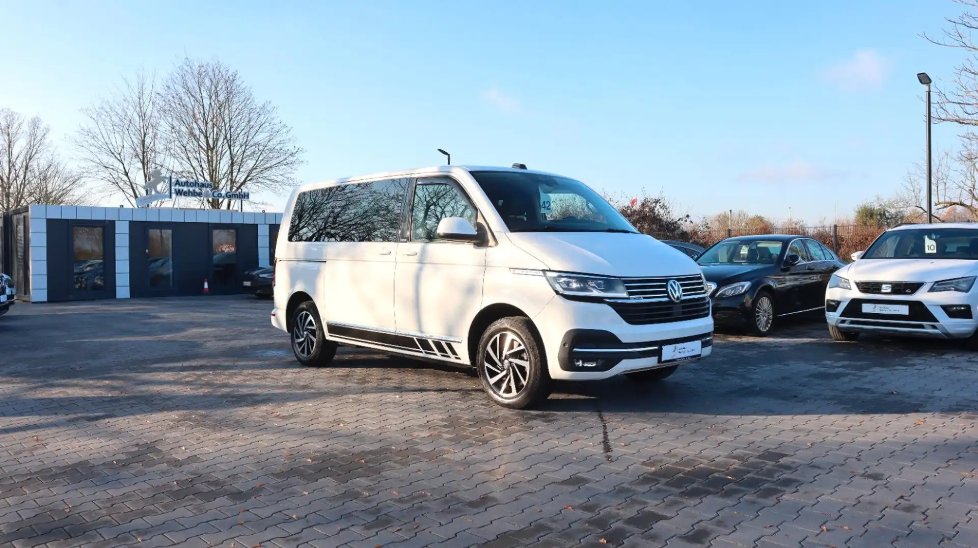 Volkswagen T6 Multivan T6.1 Multivan Cruise 4M StandHz LED RCam ACC AHK Weiß - 1