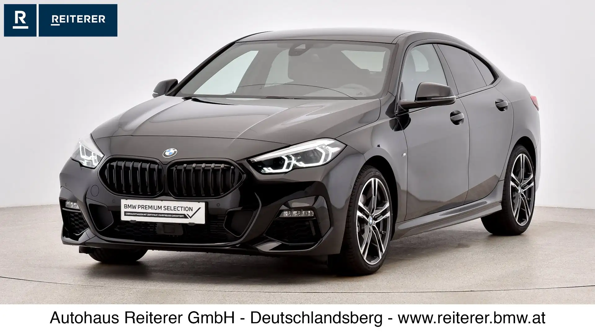 BMW 218 218d Schwarz - 1