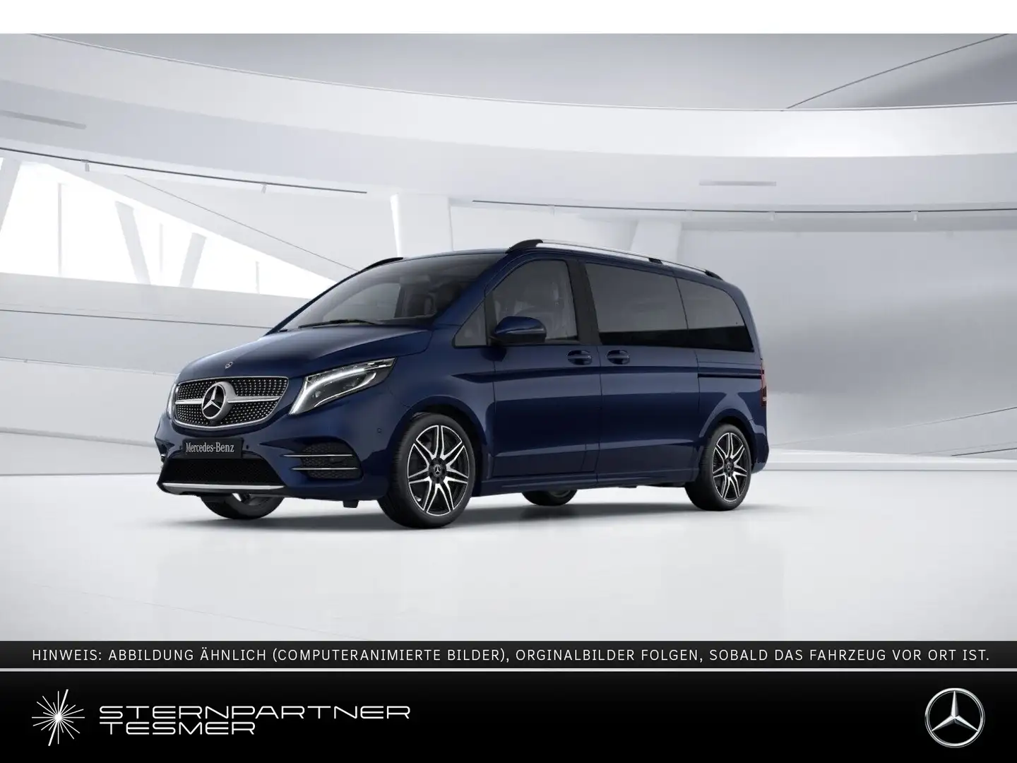 Mercedes-Benz V 220 d +AMG+KAMERA+AHK+NAVI+AUT+DAB+SHZ+LED+PDC Синий - 1