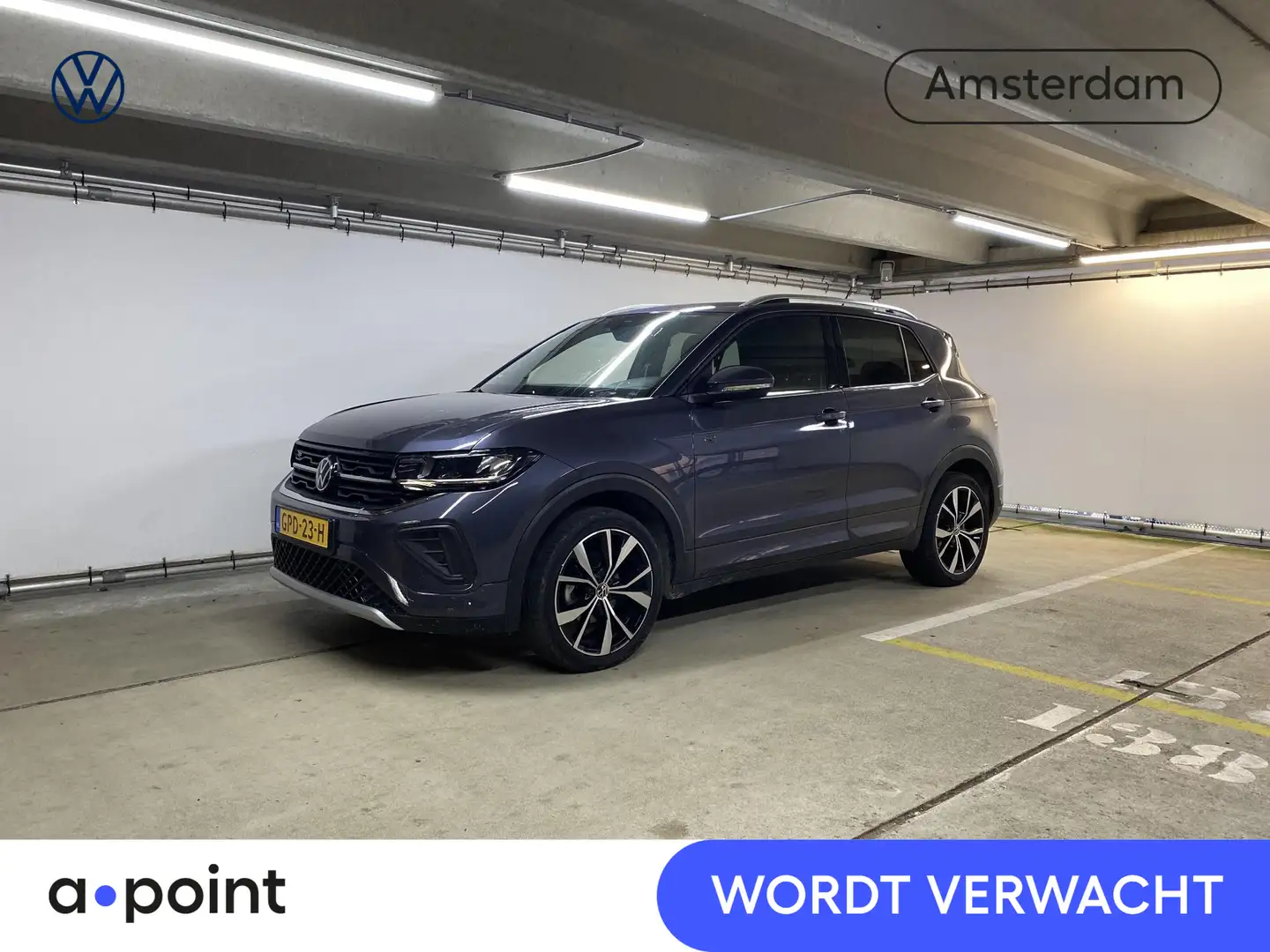 Volkswagen T-Cross 1.0 TSI R-Line 116 pk Automaat (DSG) | Verlengde g Grijs - 1