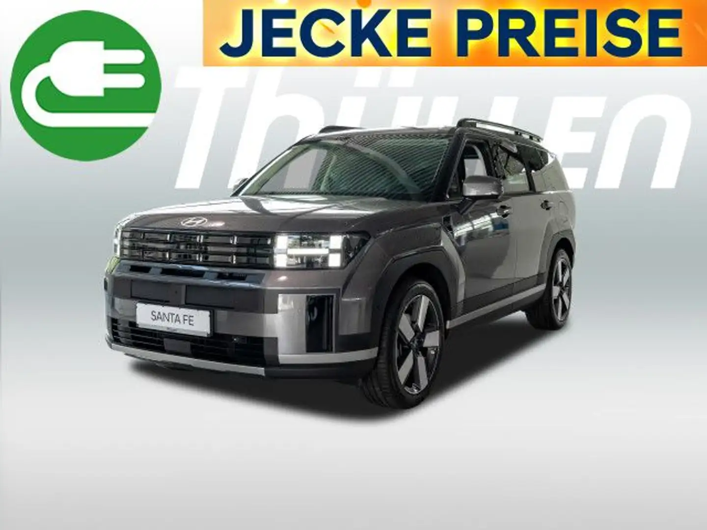 Hyundai SANTA FE Plug-in-Hybrid 1.6 T-GDi 6-AT 4WD Signatu Gris - 1