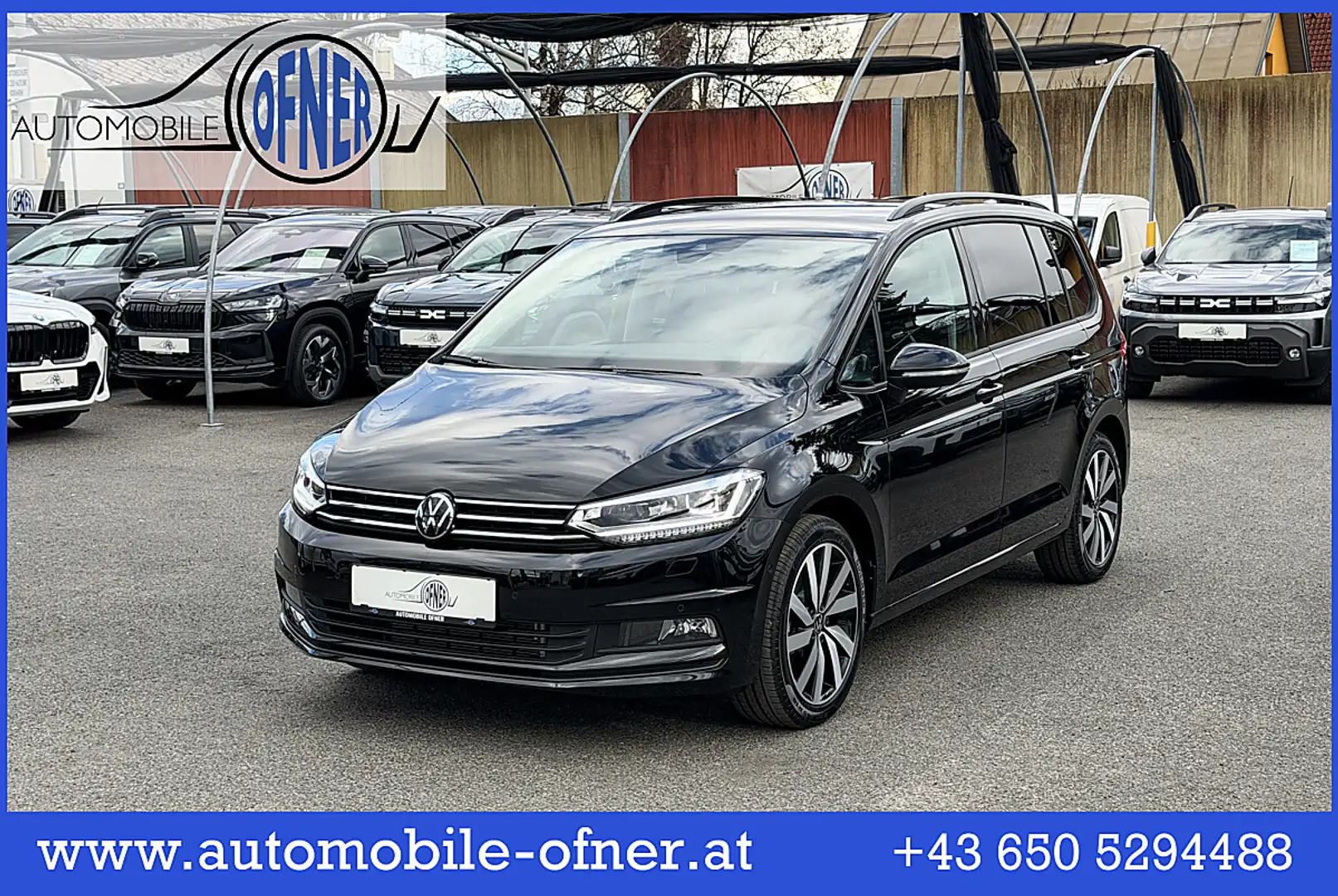 Volkswagen Touran Friends 2,0 TDI DSG 7-Sitze AHK ACC ergoActive ... Schwarz - 1