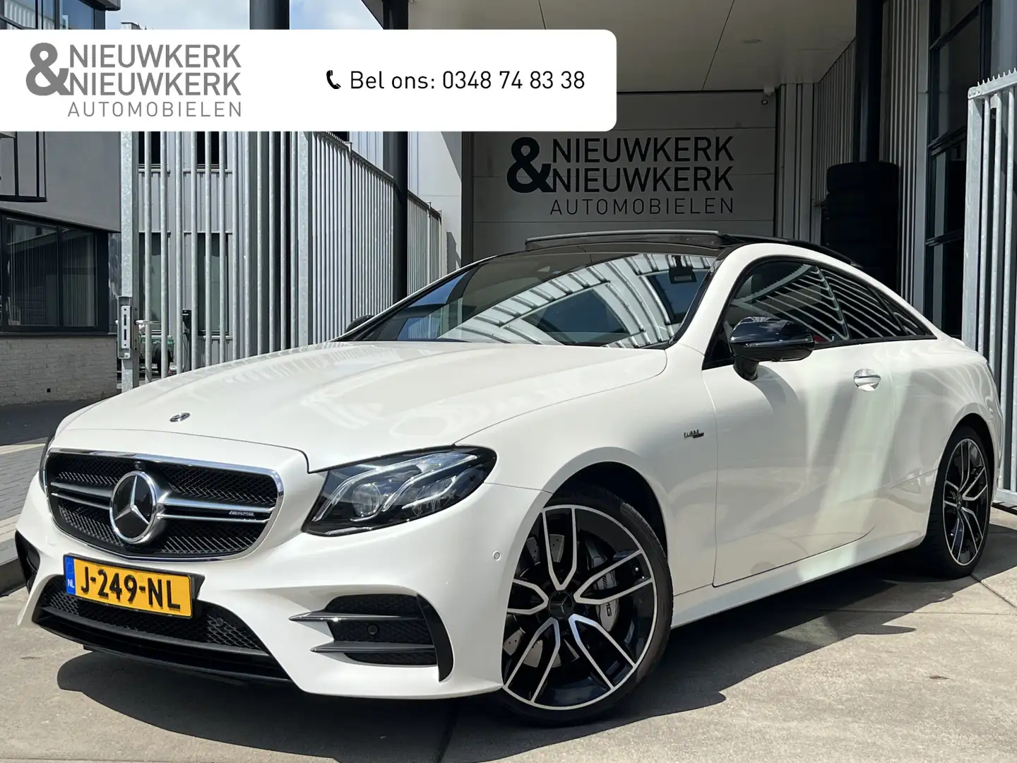 Mercedes-Benz E 53 AMG Coupé 4MATIC Premium Plus | SCHUIF/KANTELDAK | BUR Blanco - 1