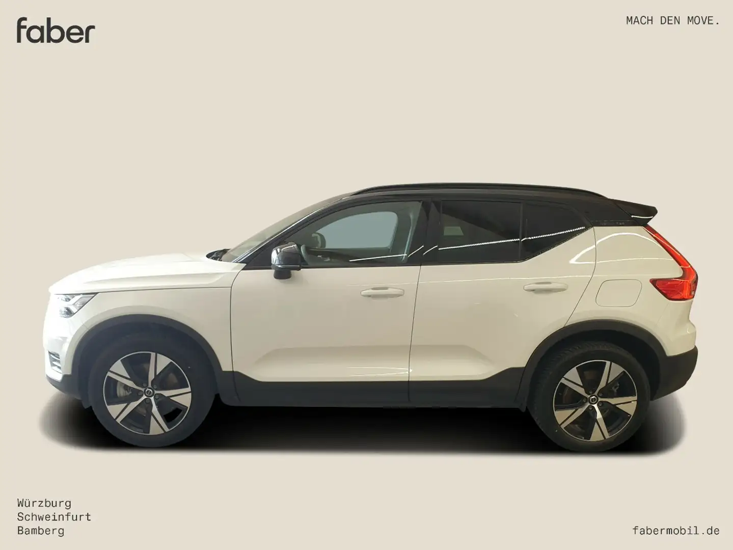 Volvo XC40 Plus Recharge Pure Electric 2WD Weiß - 1