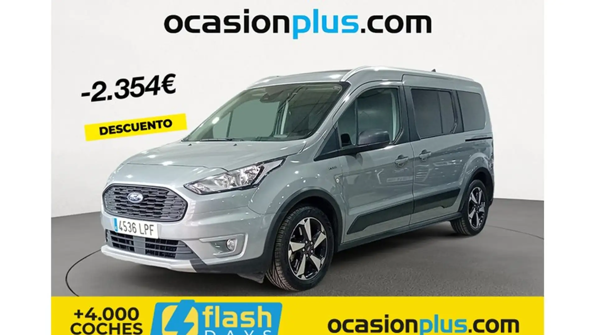 Ford Tourneo Connect 1.5TDCi Auto-S&S Active 120 Plateado - 1