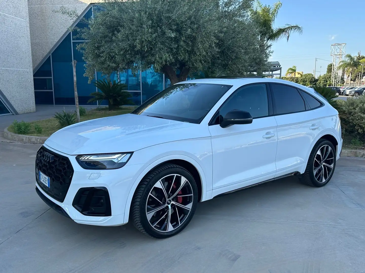 Audi SQ5 spb 3.0 tdi possibilità noleggio no scoring Bianco - 1
