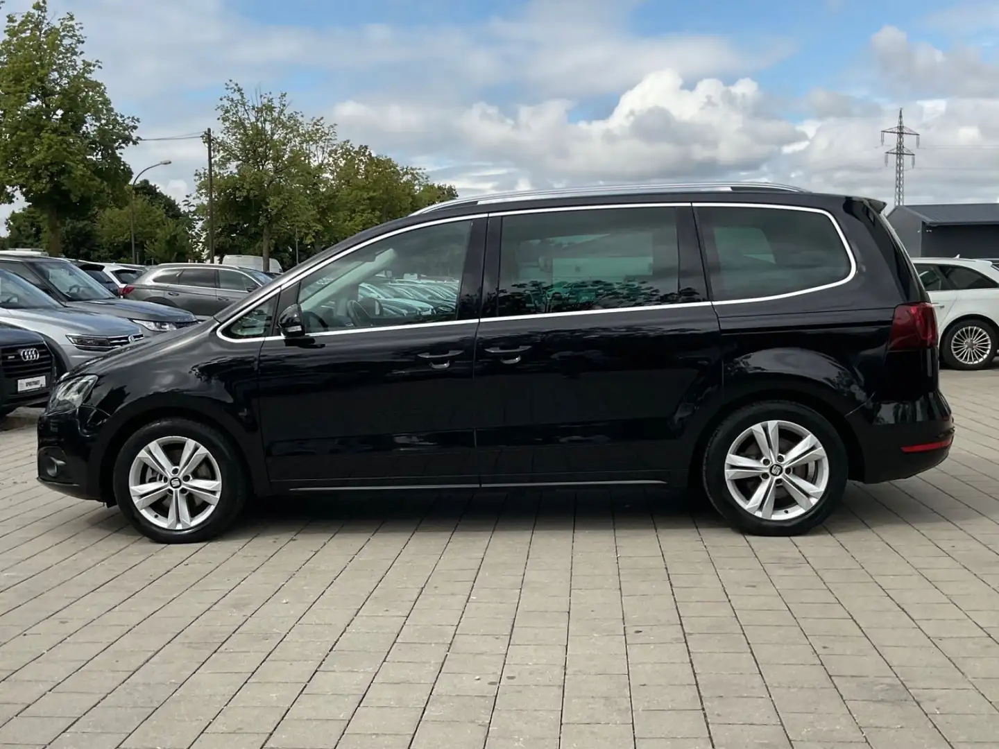 SEAT Alhambra Crono Plus 2.0 TDI AHK RFK 7-Sitzer Noir - 2