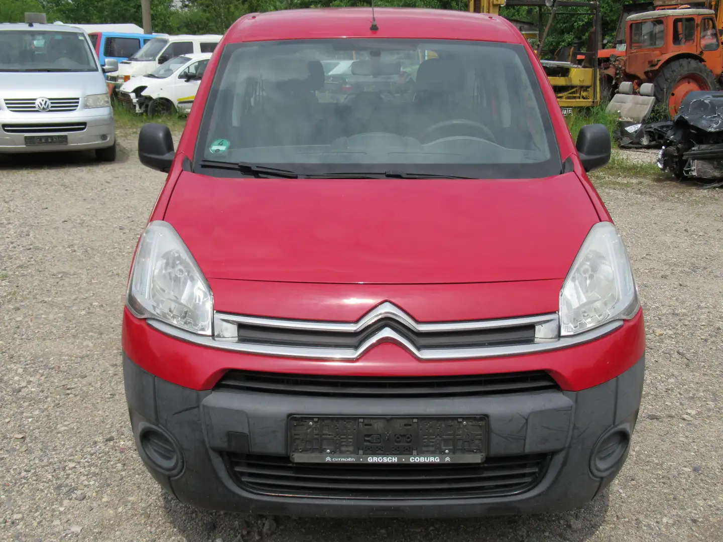 Citroen Berlingo HDI 75 1.6 Multispace=Klima=Tüv 2-26=Euro 5= Czerwony - 2