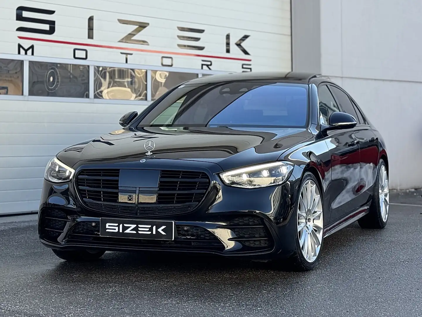 Mercedes-Benz S 350 d 4MATIC Aut.|AMG-LINE|PANO|ACC|BURMESTER|LED Schwarz - 1