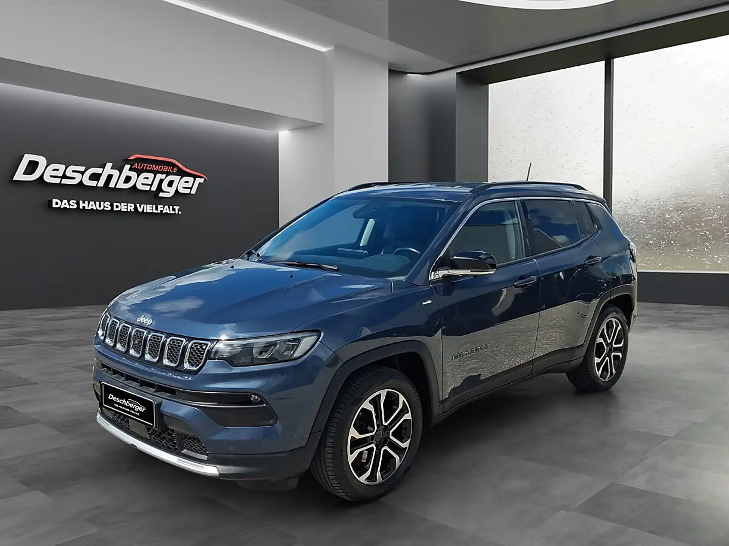 Jeep Compass 1.3 Multiair Limited T4 FWD 6DDCT Blau - 1