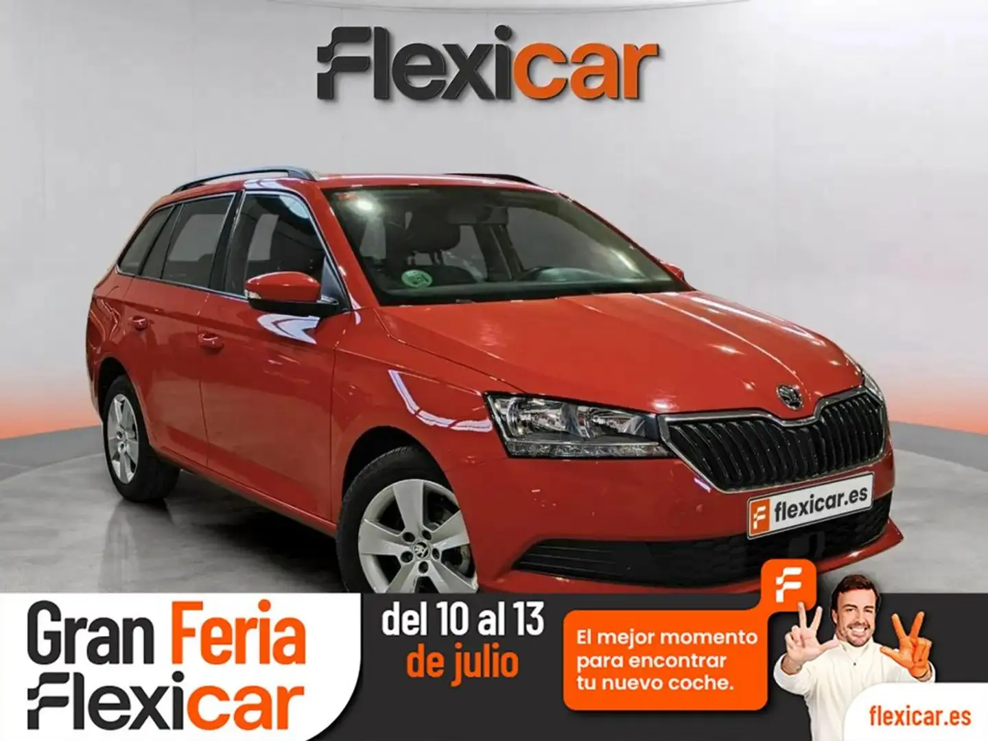 Skoda Fabia Combi 1.0 MPI Scout 55kW Rojo - 1