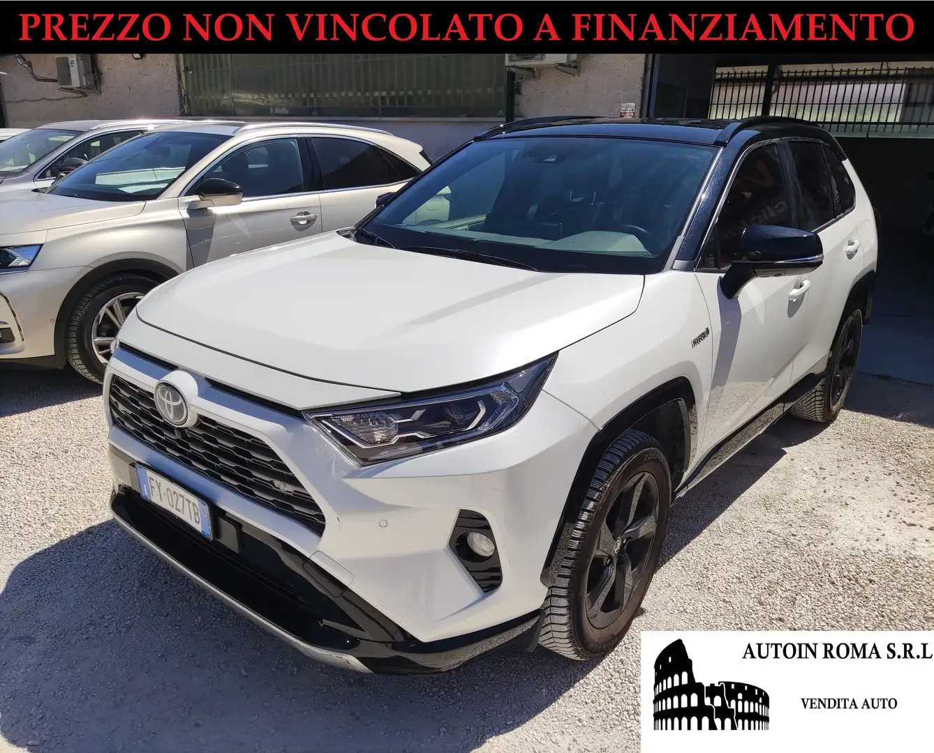 Toyota RAV 4 2.5 vvt-ie h Style awd-i 222cv e-cvt Weiß - 1