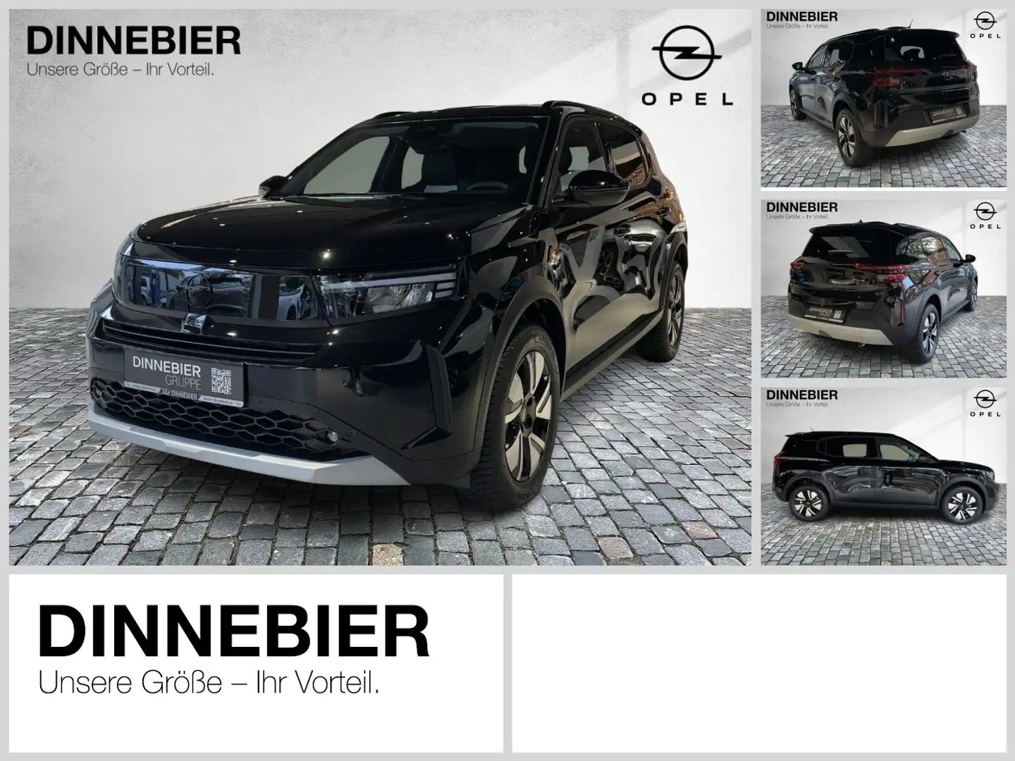 Opel Frontera GS. 1.2 Direct Inject ion Turbo 74kw (100 Schwarz - 1