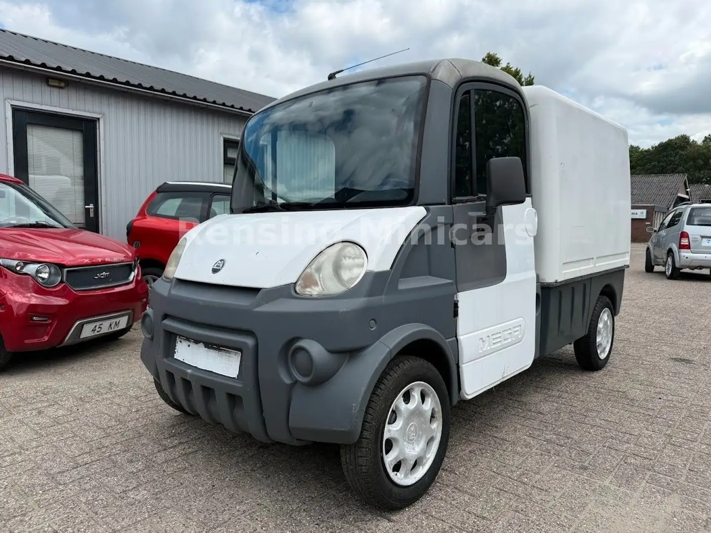 Aixam Sonstige Mega Kastenwagen XXL Mopedauto Microcar 45 KM Weiß - 2