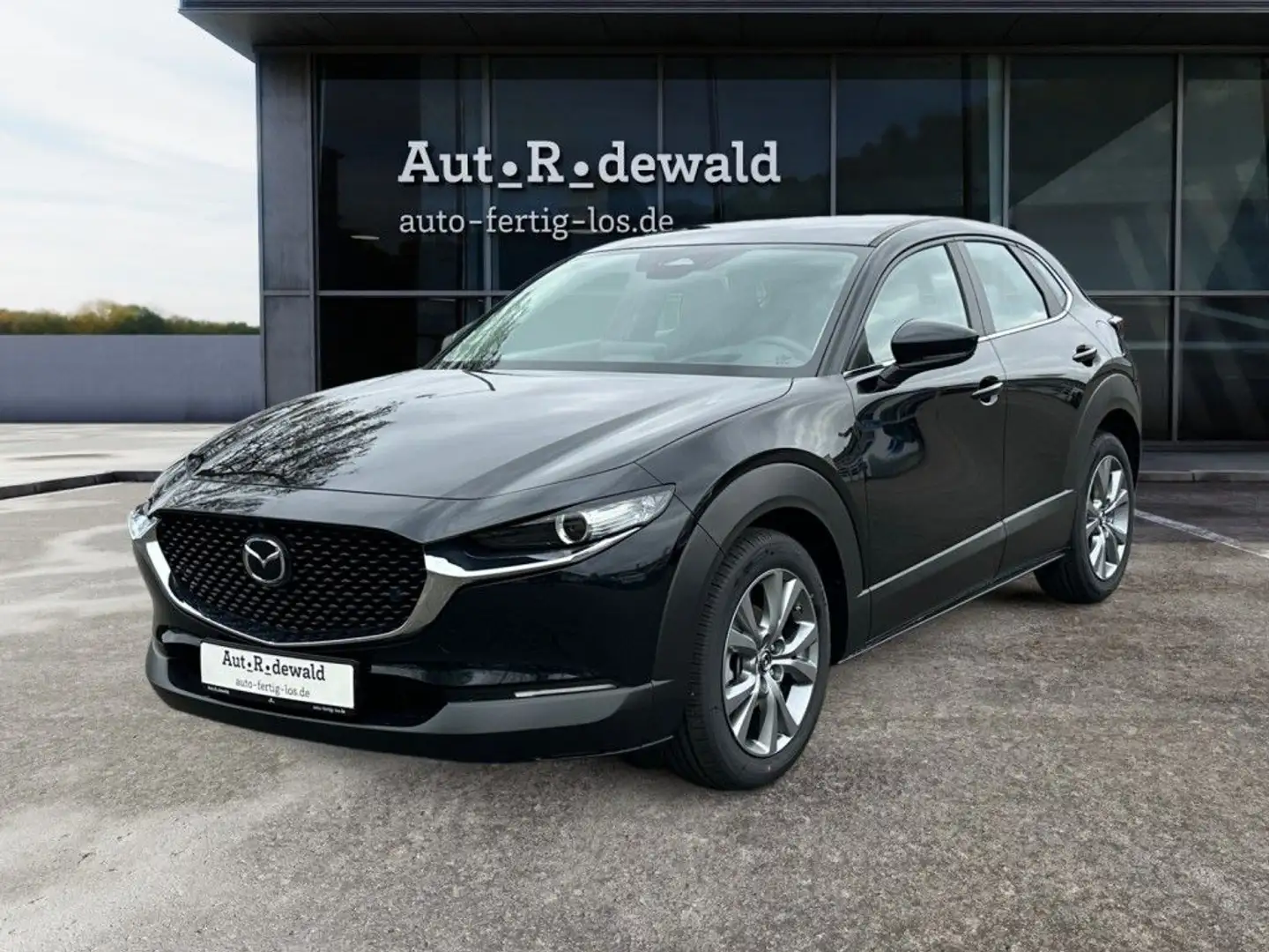 Mazda CX-30 e-SKYACTIVE G 140 Aut. CENTRE-LINE Zwart - 1