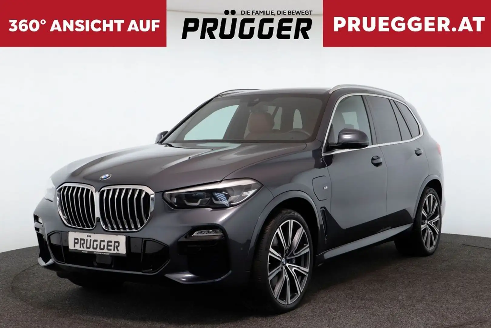 BMW X5 xDrive45e M-SPORT LED NAVI LEDER ACC HUD 22ZOLL Grau - 1
