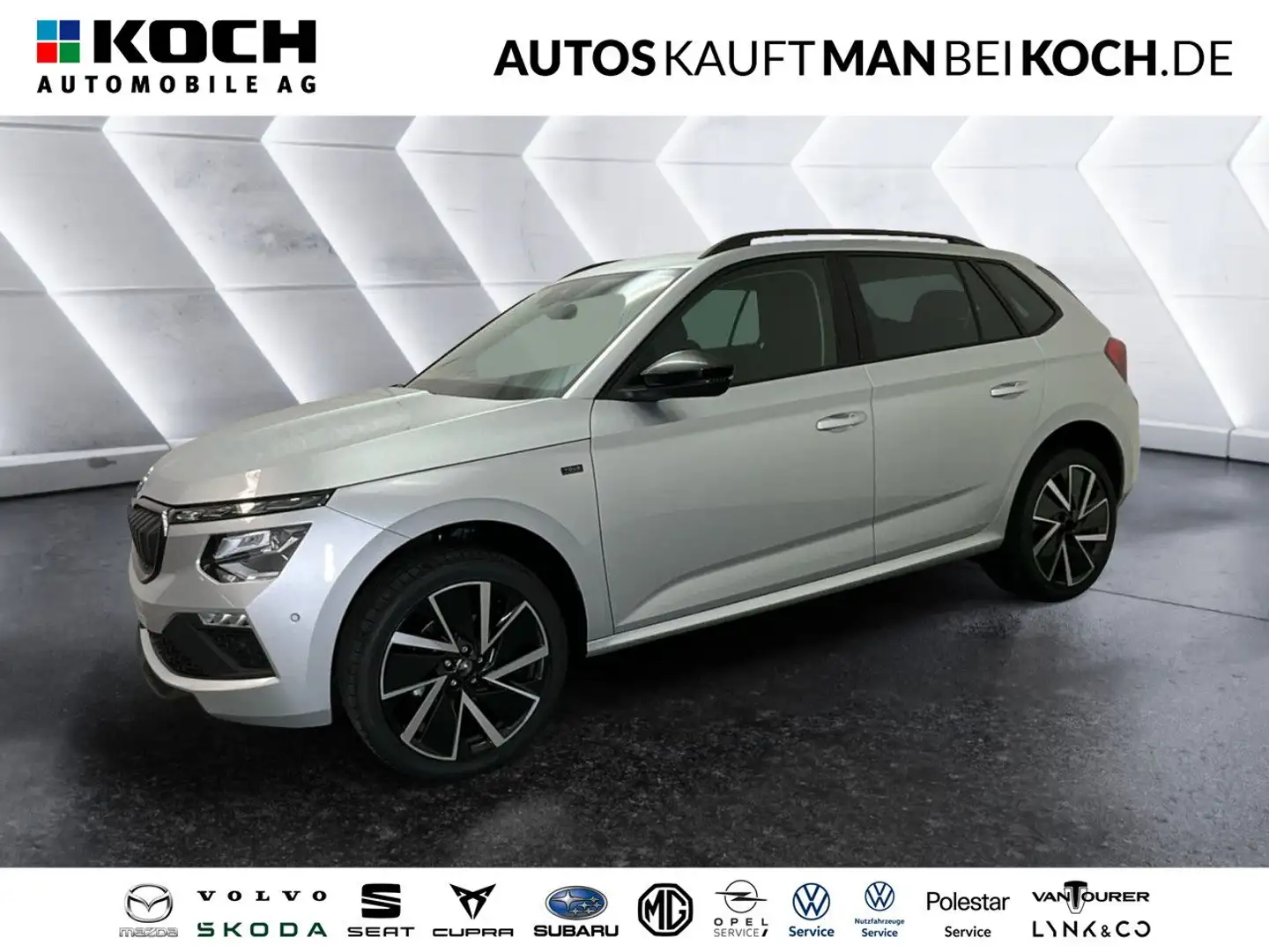 Skoda Kamiq 1.0TSI DSG TOUR BLACK AHZV 18"LM KOMF.PLUS Argent - 1