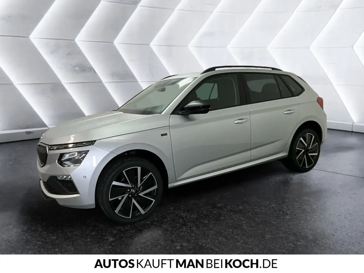 Skoda Kamiq 1.0TSI DSG TOUR BLACK AHZV 18"LM KOMF.PLUS Argent - 2
