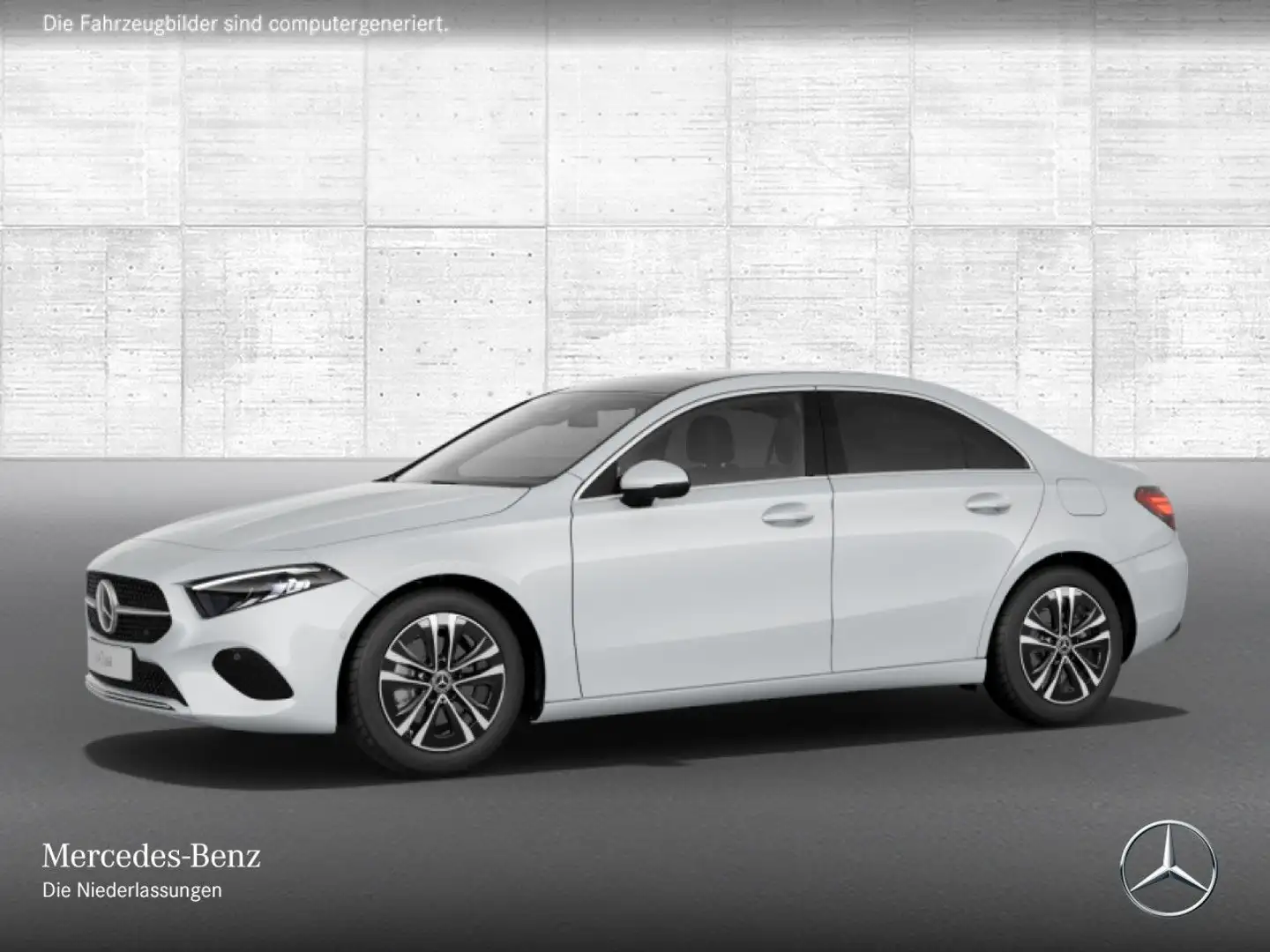 Mercedes-Benz A 200 d Lim PROGRESSIVE+PANO+AHK+LED+KAMERA+8G Weiß - 2