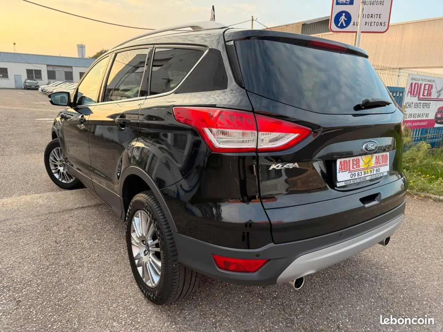Ford Kuga 2.0 TDCi 140ch Sport Platinium 4x4 Boite-Auto 1ére MAIN Noir - 2