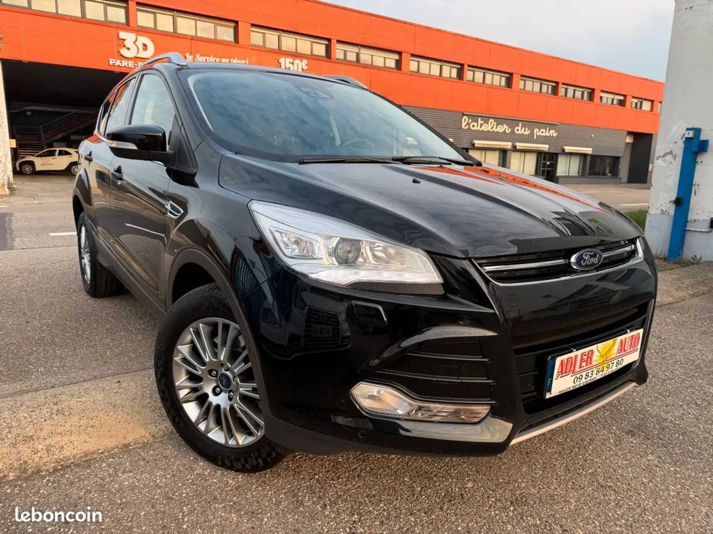 Ford Kuga 2.0 TDCi 140ch Sport Platinium 4x4 Boite-Auto 1ére MAIN Noir - 1