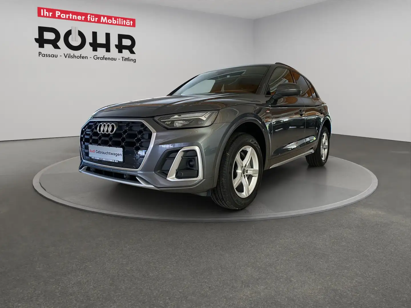 Audi Q5 S line 40 TDI quattro S tronic (Navi.SHZ.EPH.LED.D Grau - 2