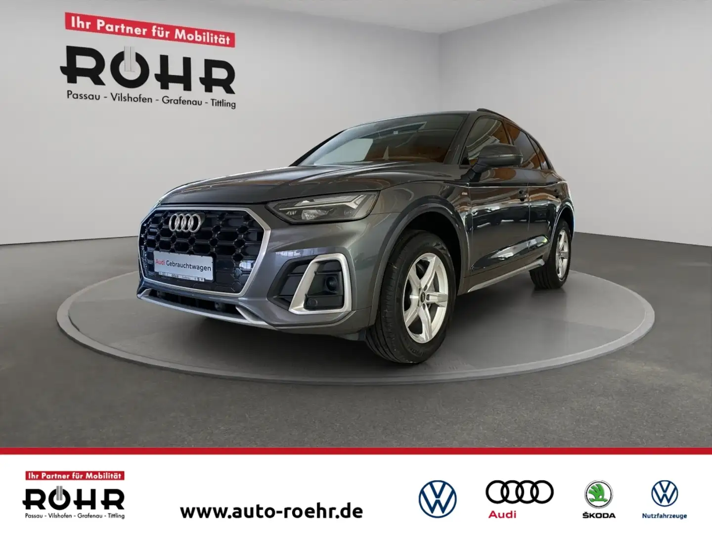Audi Q5 SUV S line 40 TDI quattro S tronic (Navi.SHZ.EPH. Grau - 1