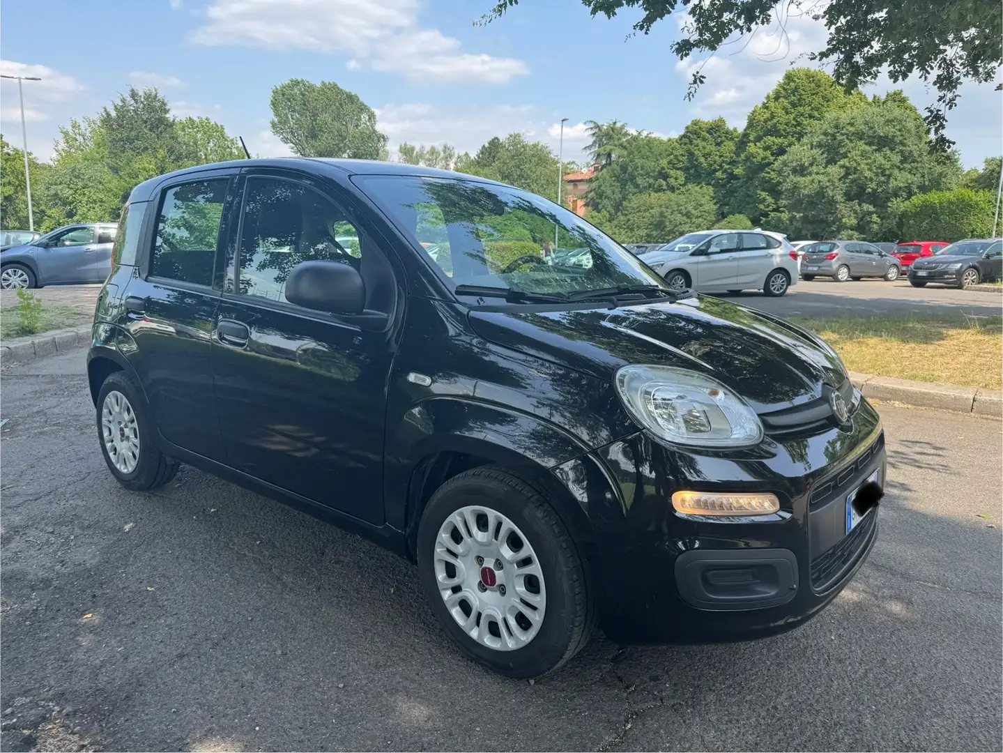 Fiat Panda hybrid, 12mesi garanzia no vincolo finanziario Noir - 1