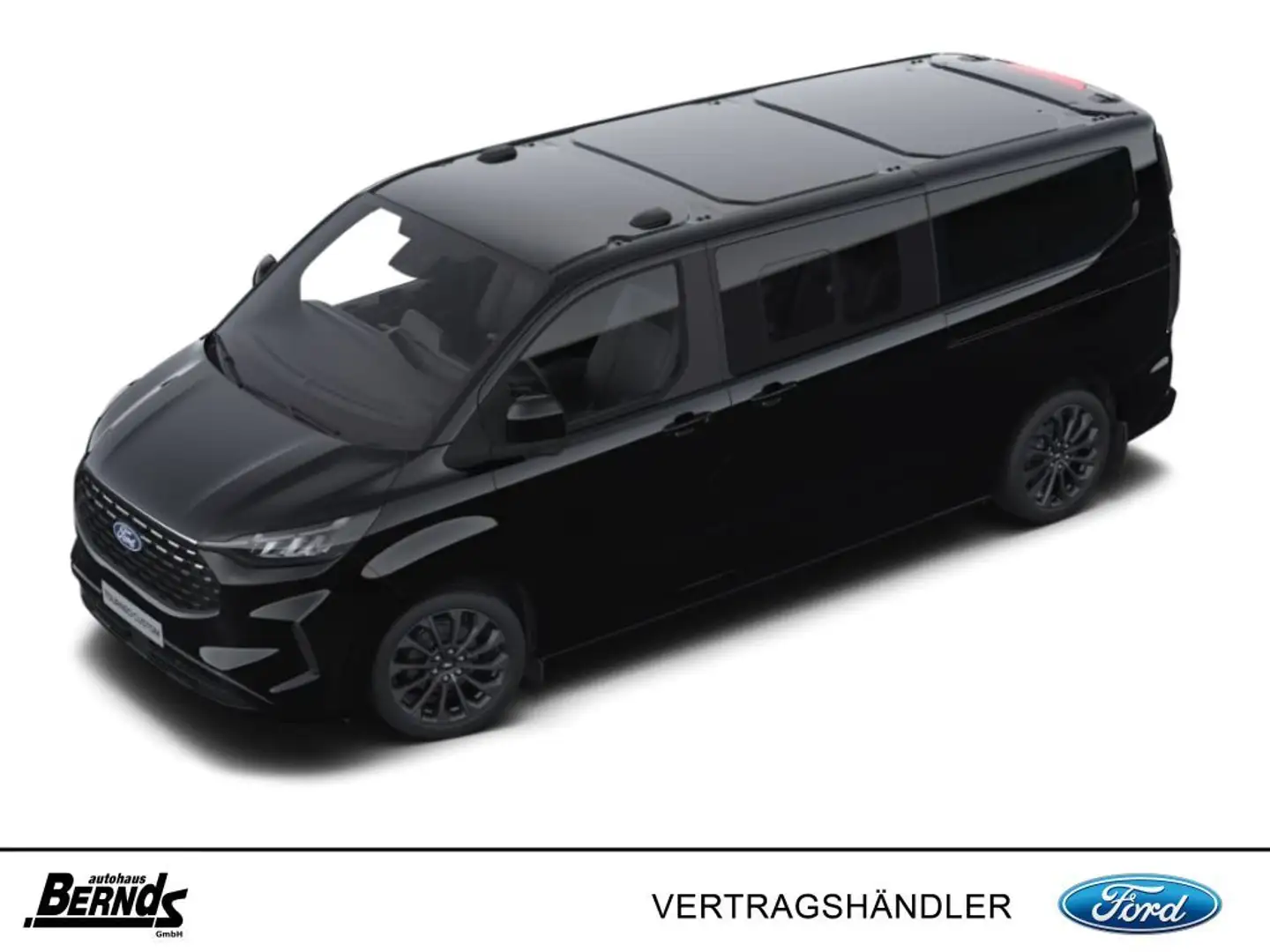 Ford Tourneo Custom L2H1 VA Autm.TitaniumX Nero - 2