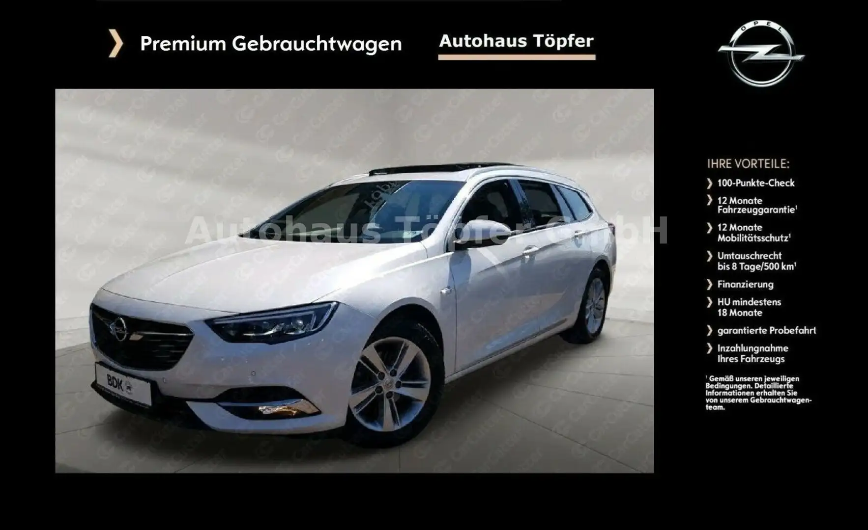 Opel Insignia B ST Automatik/Panorama/OPC-Line/1Hand Weiß - 1