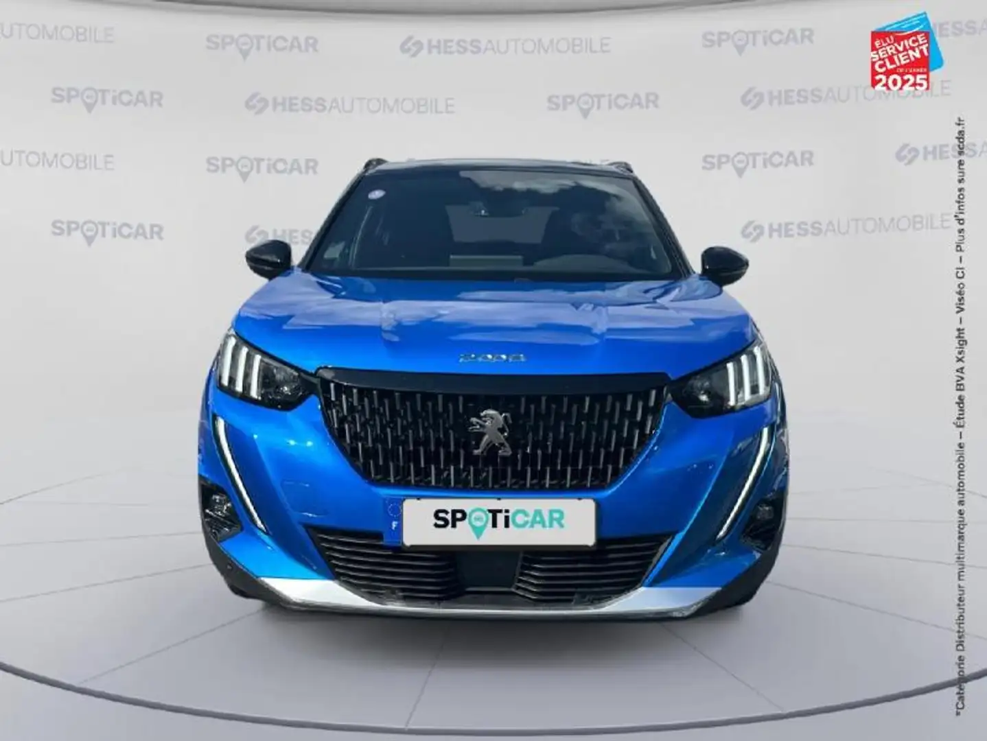 Peugeot 2008 1.2 PureTech 130ch S/S GT EAT8 GPS Camera Carplay Bleu - 2