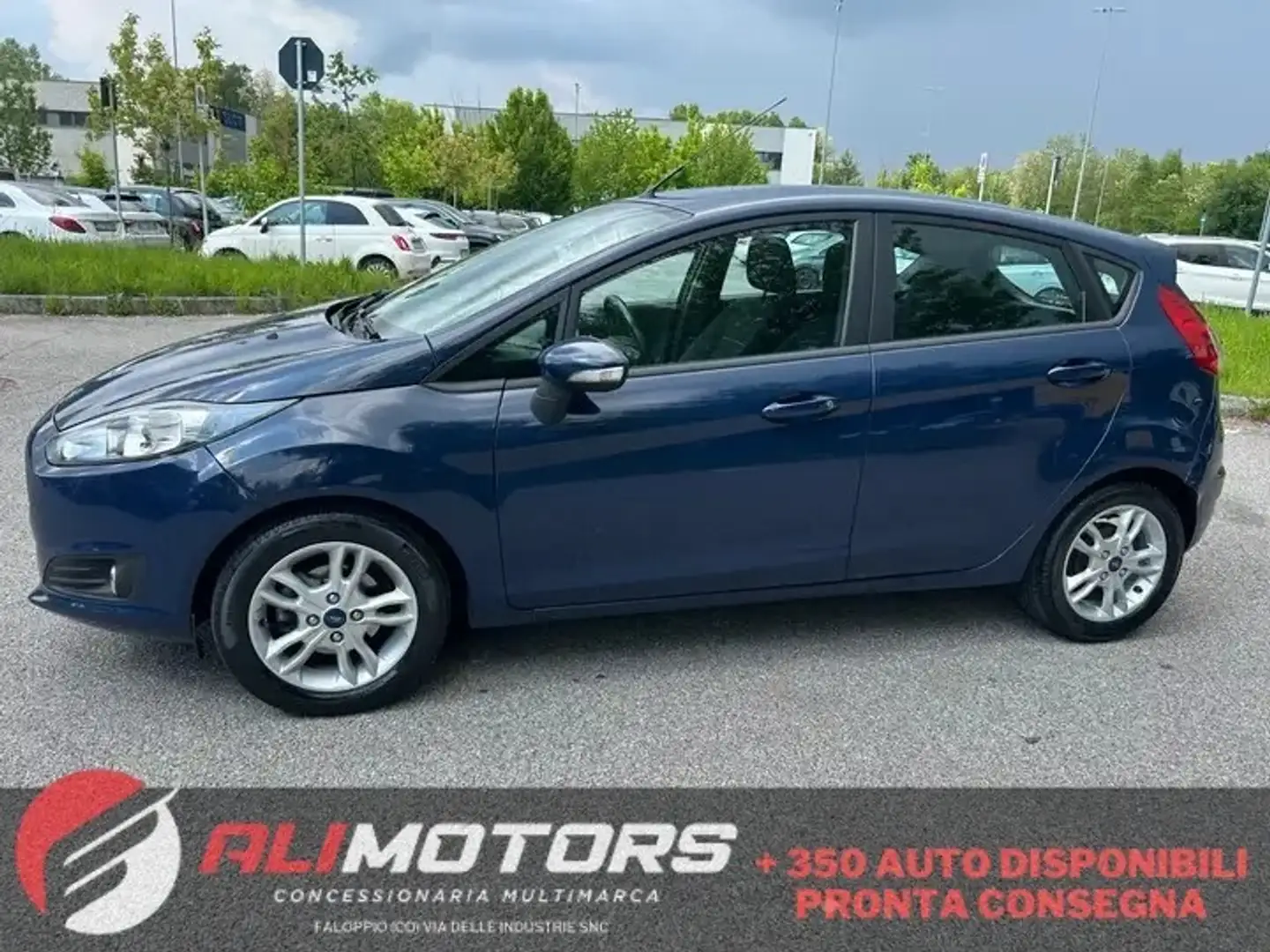 Ford Fiesta 1.5 TDCi 75CV 5 porte Black &*Neo patentati Blu/Azzurro - 1