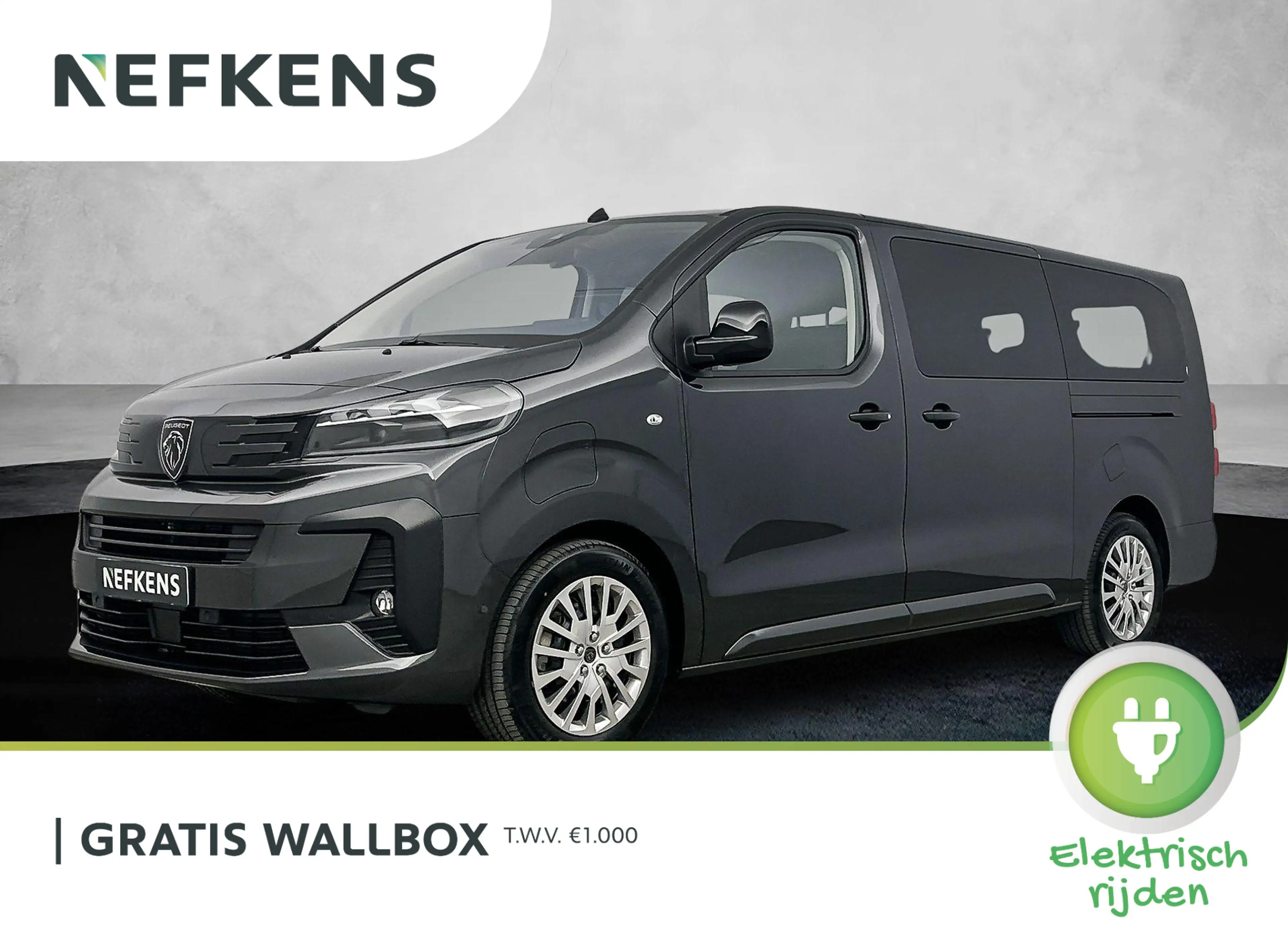 Peugeot e-Traveller 75 kWh | Demo | 8 Personen | Navigatie | Camera |