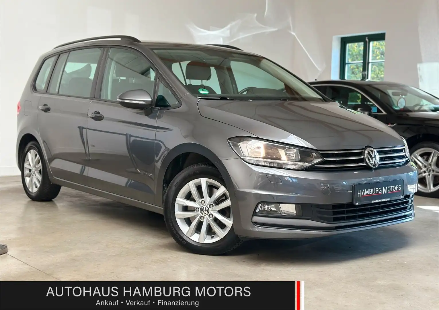 Volkswagen Touran 1.6 TDI BMT Comfortline 7Sitzer Grau - 1