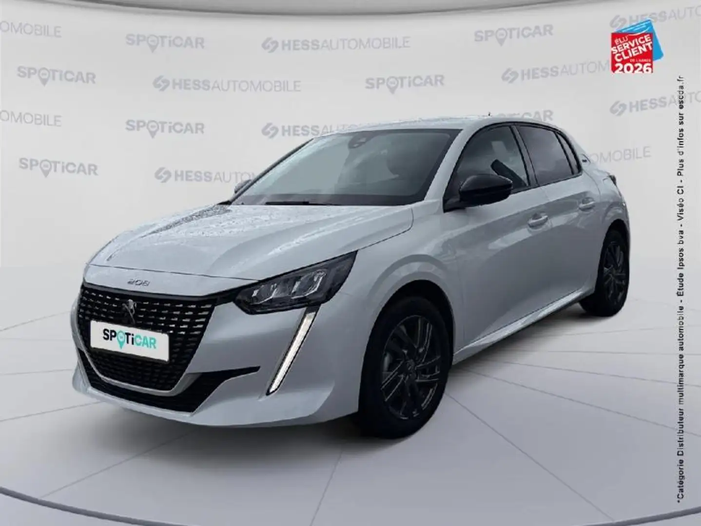 Peugeot 208 1.2 PureTech 75ch S\u0026S Style Blanc - 1