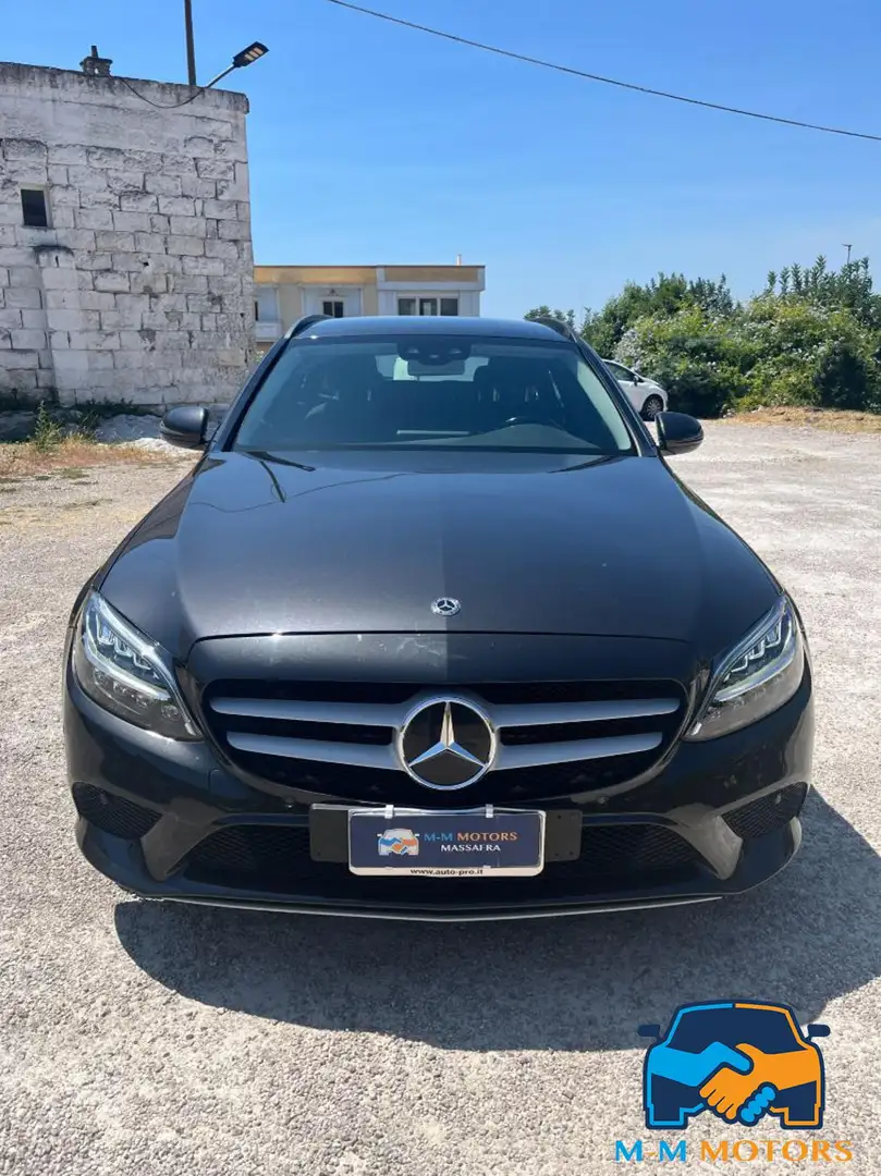 Mercedes-Benz C 180 d S.W. Auto Business Extra Grigio - 2