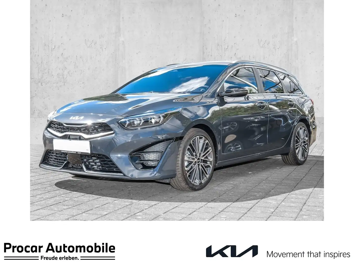 Kia Ceed / cee'd Ceed SW GT-line 1.5 LEDER TECH 18" ACC RFK KEYLESS Grau - 1