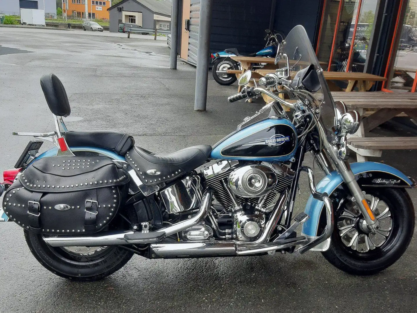 Harley-Davidson Heritage Softail Classic Синій - 1